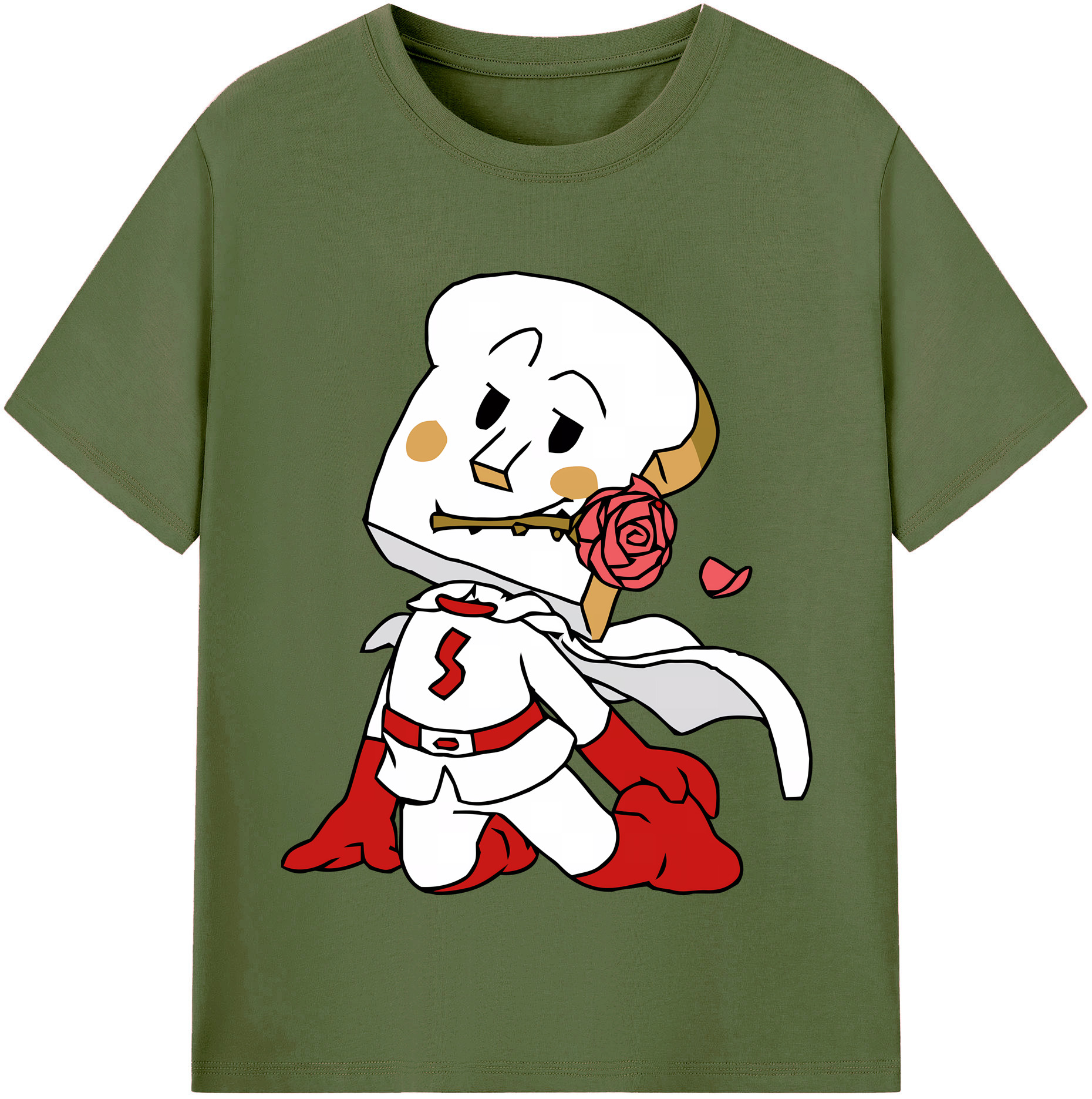 （画像用） アンパンマン Anpanman 綿100％半袖Tシャツ（フロントプリント）